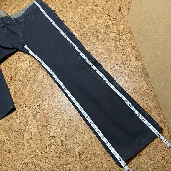 KUHL Wm’s Kuda Canvas Pant In Graphite Sz 8 Regular - Picture 15 of 16